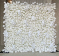 Other Decorative Flowers and Plants Wedding Decoracion Custom Wall of Roses Flower 8x8 Curtain Roll up White Flower Wall