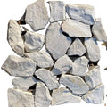 Natural White Quartzite Irregular Crazy Random Flagstone