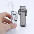 89*42mm Protective Water Proof Lighter Storage Mini Plastic Jar