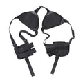 Tactical Nylon Gun Armpit Hidden Underarm Shoulder Bag Gun Holster Double Mag Pouch
