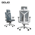 Ergonomic Modern Office Mesh Chair with Adjustable Headrest Creative Design Nylon Material Used Sillas De Oficina with MetalBase
