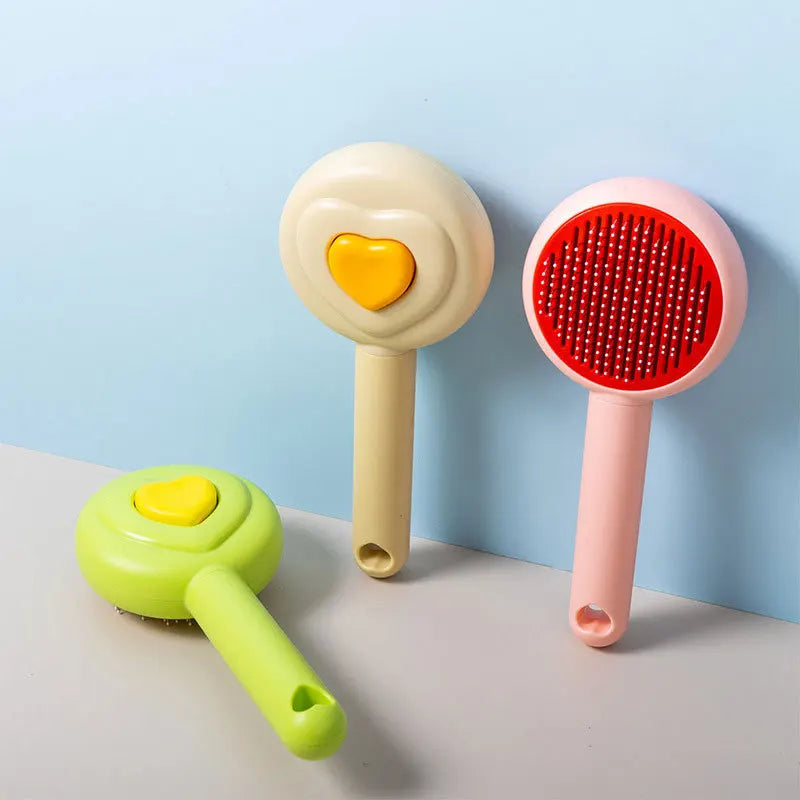 Pet Hair Removal Brush for Cats and Dog Shedding Hair Cleaning Comb Pet Grooming Supplies Cat Hair Removal Brushes