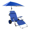 OEM Beach Camping Chair Foldable Beachchair Metal Iron Modern Wagon Pull Cart Camping Foldable Folding Camping Outdoor 2 in 1