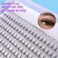 Premade Handmade Volume Silk Lash Extensions in 5D 6D 7D 8D 10D 14D Darker Black OEM Fans Eyelash Extensions