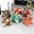 Huiying Natural Stone Merkaba Star Pocket Carvings for sale