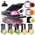 Multifunctional Kitchen Vegetable Slicer Popular Cross-Border Home Slicer for Potato Cucumber Fruit PP Plastic Vegetable Chopper