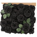 2024 Valentines Mother Day Gift Fake Foam Eternal Rose Box Black Roses Artificial Flowers for DIY Bouquets