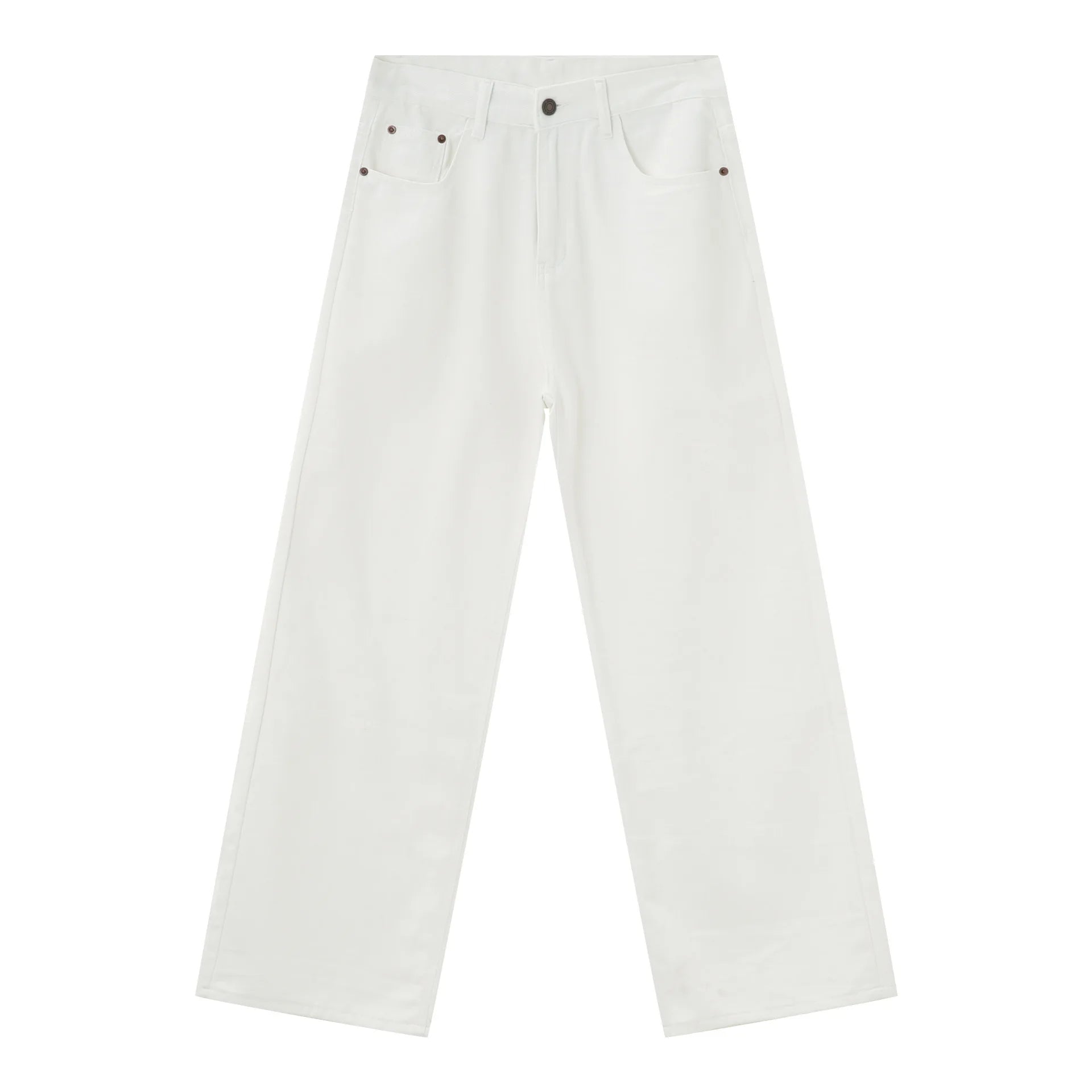 2025 Straight Fit Jeans Premium Quality Men Denim Jeans Fashion White Denim Jeans