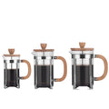 Borosilicate Glass French Press Coffee Maker Eco-Friendly 600ml 3500ml Coffee Filter French Press Coffee Machine for Drinkware