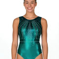 Bodysuit Gymnastics Customize Ombre Color Leotards Women Teen Girl Competition Gymnastics Rhinestones Leotards