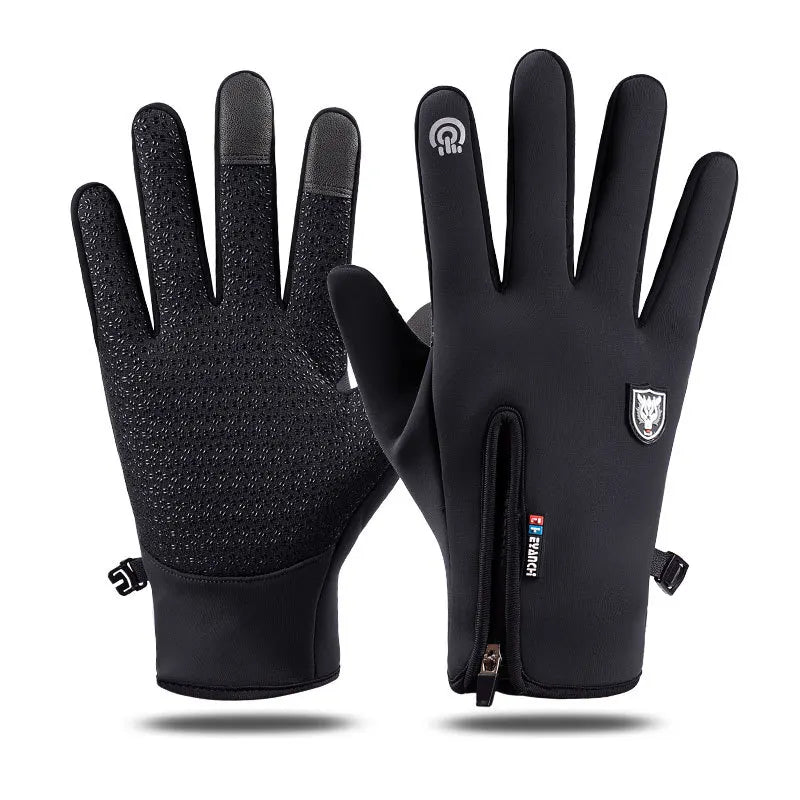 Men Women Anti Slip Cycling Gloves Full Finger Running Outdoor Sports Gloves Driving Windproof Touchscreen Gloves