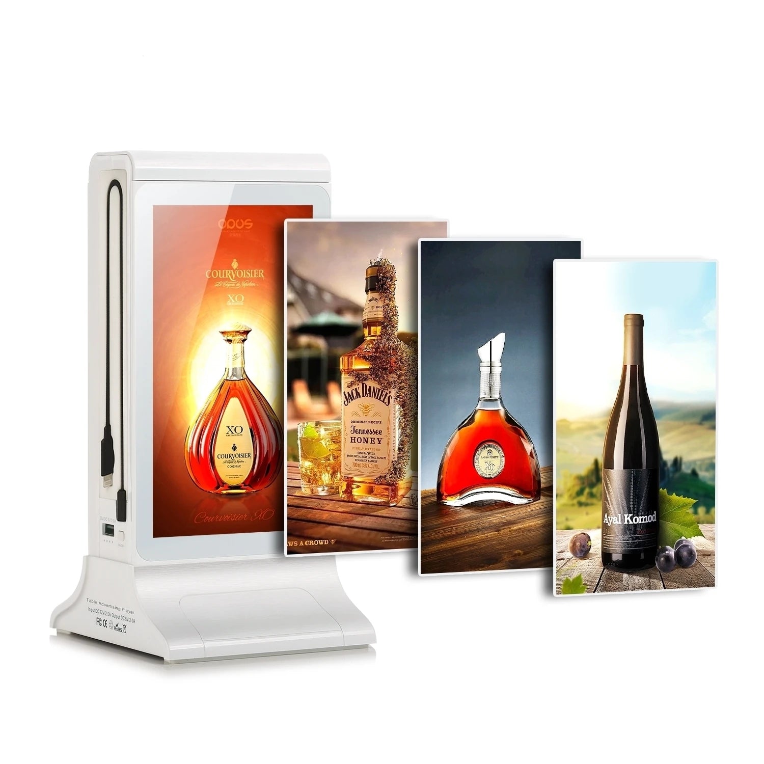 FYD-835S RK3126 Hot Sale WIFI and Cloud Server Function 7inch Digital Signage Table Talker