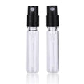 Factory Price 2ml Glass Perfume Sample Vials with Sprayer Empty Mini Glass Perfume Bottle Tester with Atomizer Fine Mist Spray