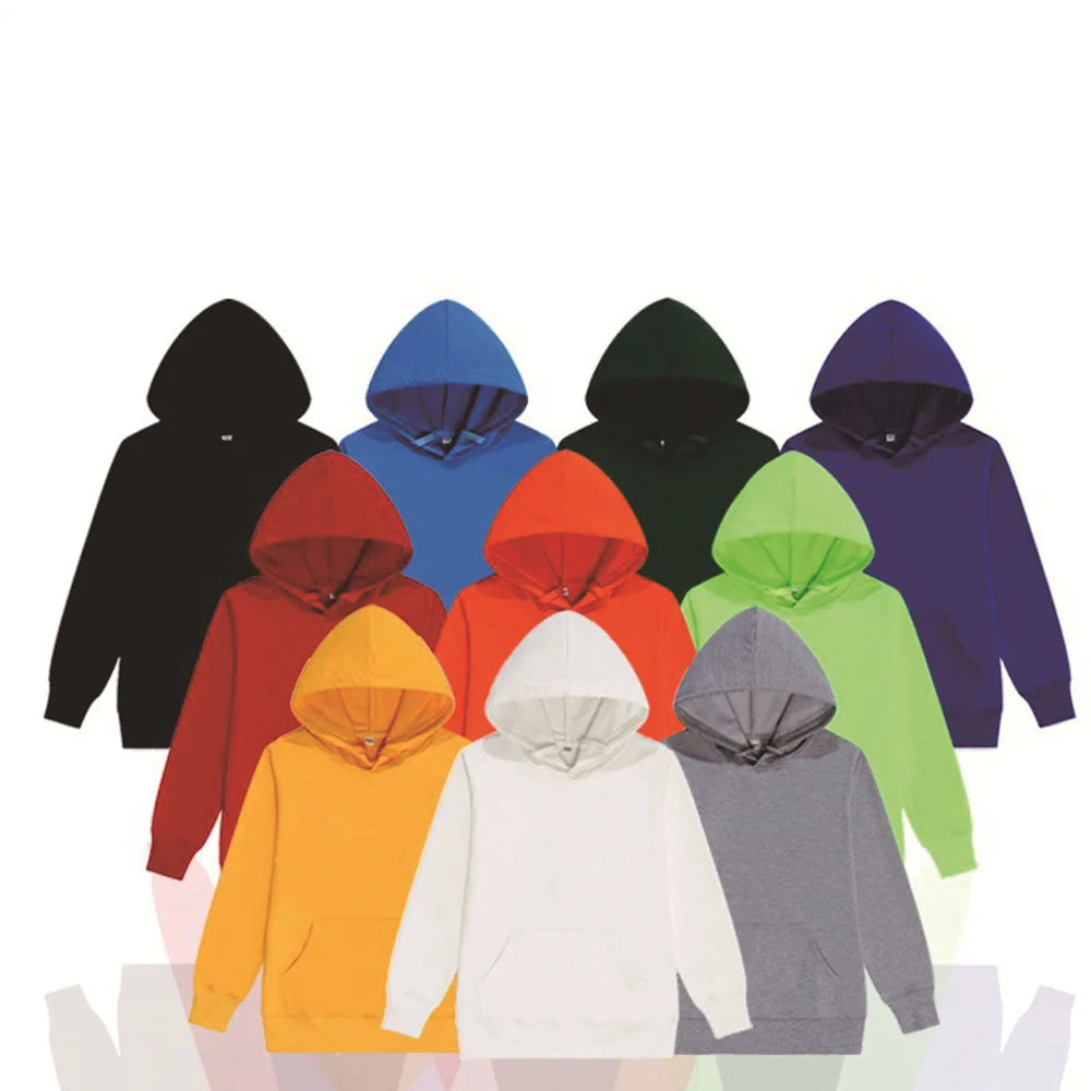 Unisex Oversized Fleece Sweatpants and Hoodie Set Custom Plus Size Hooded Sweatshirts for Men Solid Pattern for Autumn