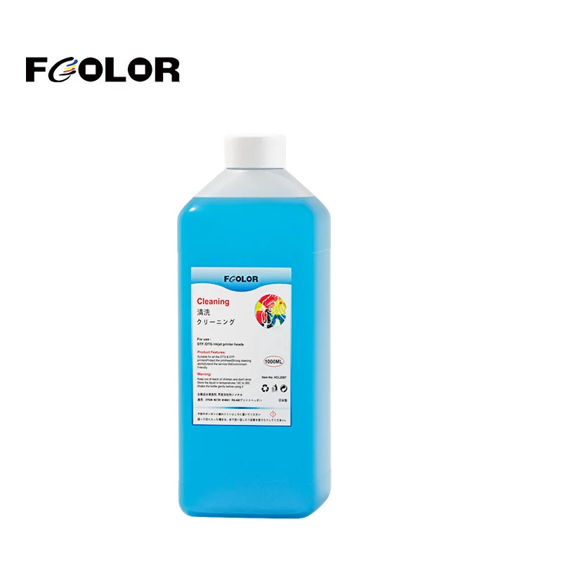 DTF Cleaning Solution Strong Nozzle Cleaner for XP600 I3200 Anti-Clog Printhead Maintenance Fluid  Factory Wholesale OEM
