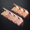 OEM ODM Rose Gold Long Lasting Shimmer 7 Colors Custom Bronzer Highlighter Palette