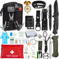 Vehicle-Mounted Travel Equipment Adventure Survival Kit Set Multifunctional Wilderness Survival First Aid Kit