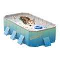 USMILEPET Hot Sale Dog Pool with Unique Octagonal Design Scratch Resistant Extra Large Pet Bathtub for Dog Pool Indoor Outdoor