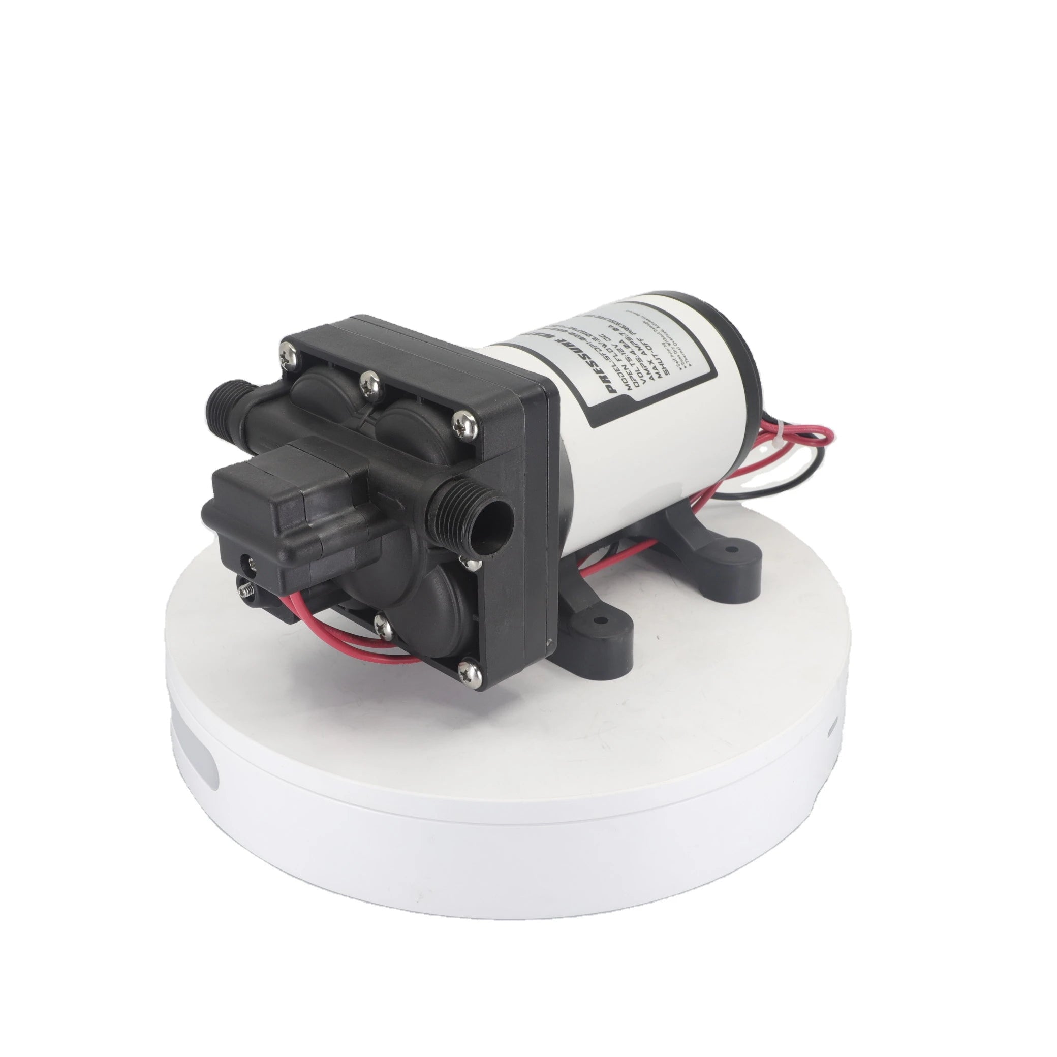 China Hot Sale 42 220V 20.8LPM High Pressure RV Marine Diaphragm Water Pump 70PSI/4.82BAR Booster Pump AC Voltage 110V Electric