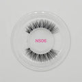 Own Brand 3D Synthetic Hair Lashes Wholesale False Natural Eyelashes Invisible Clear Band Lash Cruelty-Free Handmade