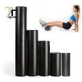 Black Solid Foam Roller Custom High-density Round Foam Roller Massaging Epp Yoga Foam Roller for Exercise