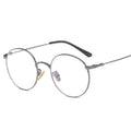 Vintage Round Glasses Clear Lens Fashion Gold Round Metal Frame Glasses Optical Men Women Eyeglass Frame Glasses