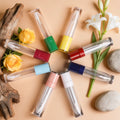 Manufacturer Wholesale CAIYA Brand  Model 8ml Low MOQ Cosmetic Plastic Lip Gloss Bottles Packaging Empty Lipgloss