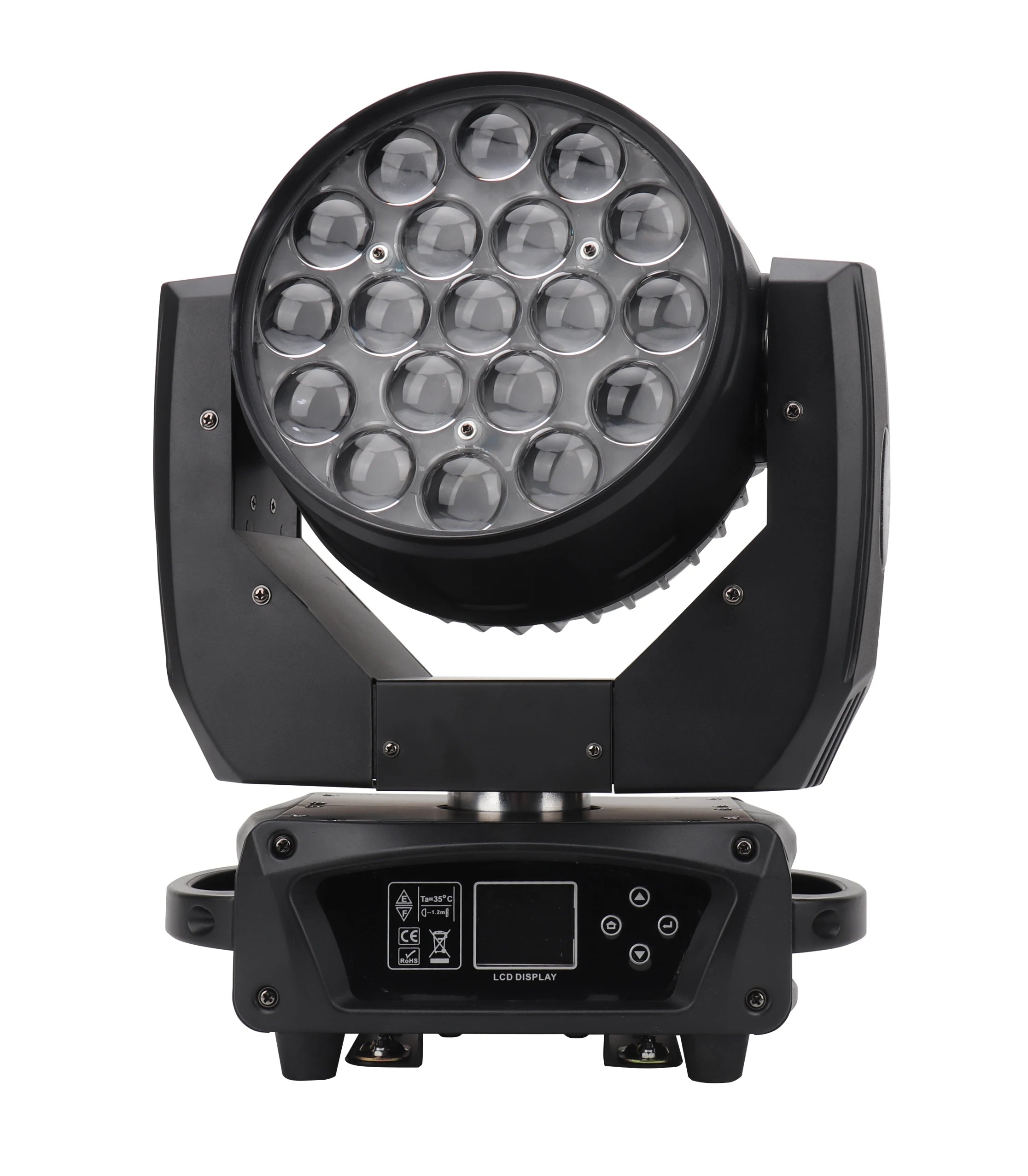 19Pcs 400W Zoom Moving Head Light for Wedding Stage Light Rgbw Led Lights Dj Party