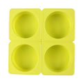 4 in 1 Round Silicone Soap Mold - Multi-Cavity DIY Making Kit for Handmade Soaps and Cakes