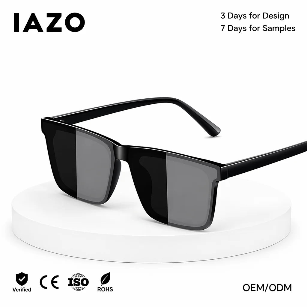 Luxury Brand Quality Sunglasses with UV400 Lenses New Brand Optics PC Frame Material