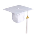 RubySub White Polyester Sublimation Graduation Caps and Gowns Graduation 2022 Blanks