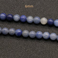 HZ Hot Sale About 6mm Blue Aventurine Loose Beads for Garment Necklace Accessories