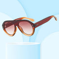 Sunway Eyewear New Arrivals Oversized Frame Retro Fashion Rice Nail Women Men Sunglasses
