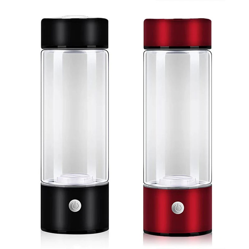 Wholesale Home Use Portable Rechargeable Glass Alkaline Hydrogen-rich Hydrogen Rich Water Generator Cup Bottle