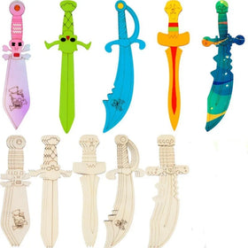 Tailai DIY Craft Supplies for Children Fun Wooden Activity Toy for Kids Kids Educational Drawing Tools