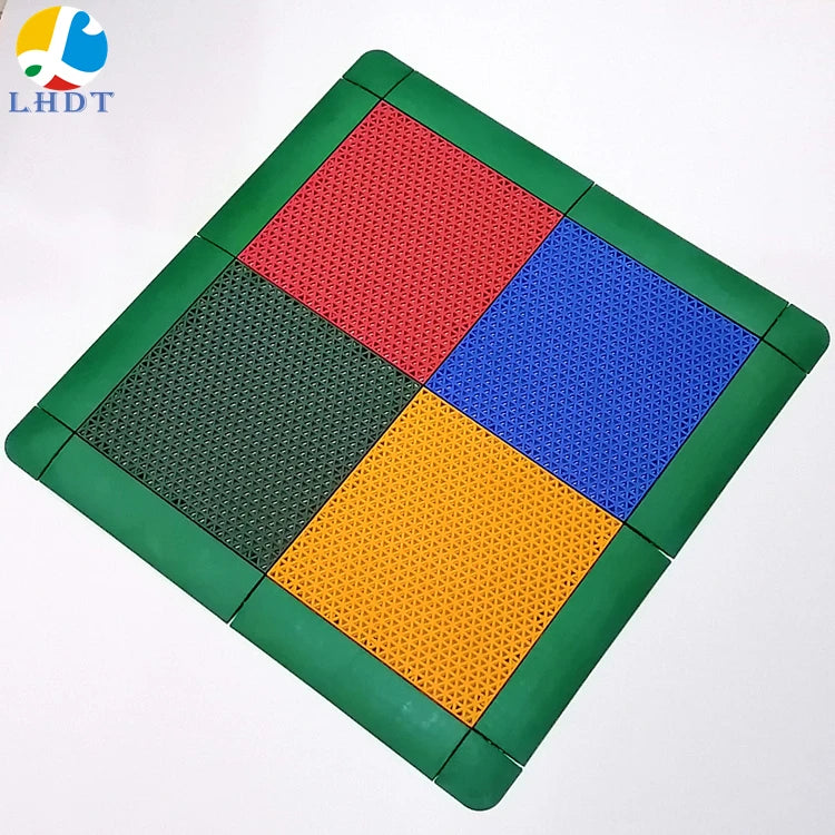 Quality Guarantee Guangdong Indoor Outdoor Basketball Flooring Pricenoise Reduction Flooring for Basketball Court