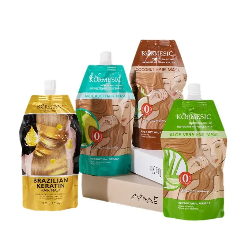 KORMESIC in Stock Wholesale Hydrating Argan Oil Hair Mask and Deep Conditioner Anti-Frizz Hair Repair Mask Hair Treatment