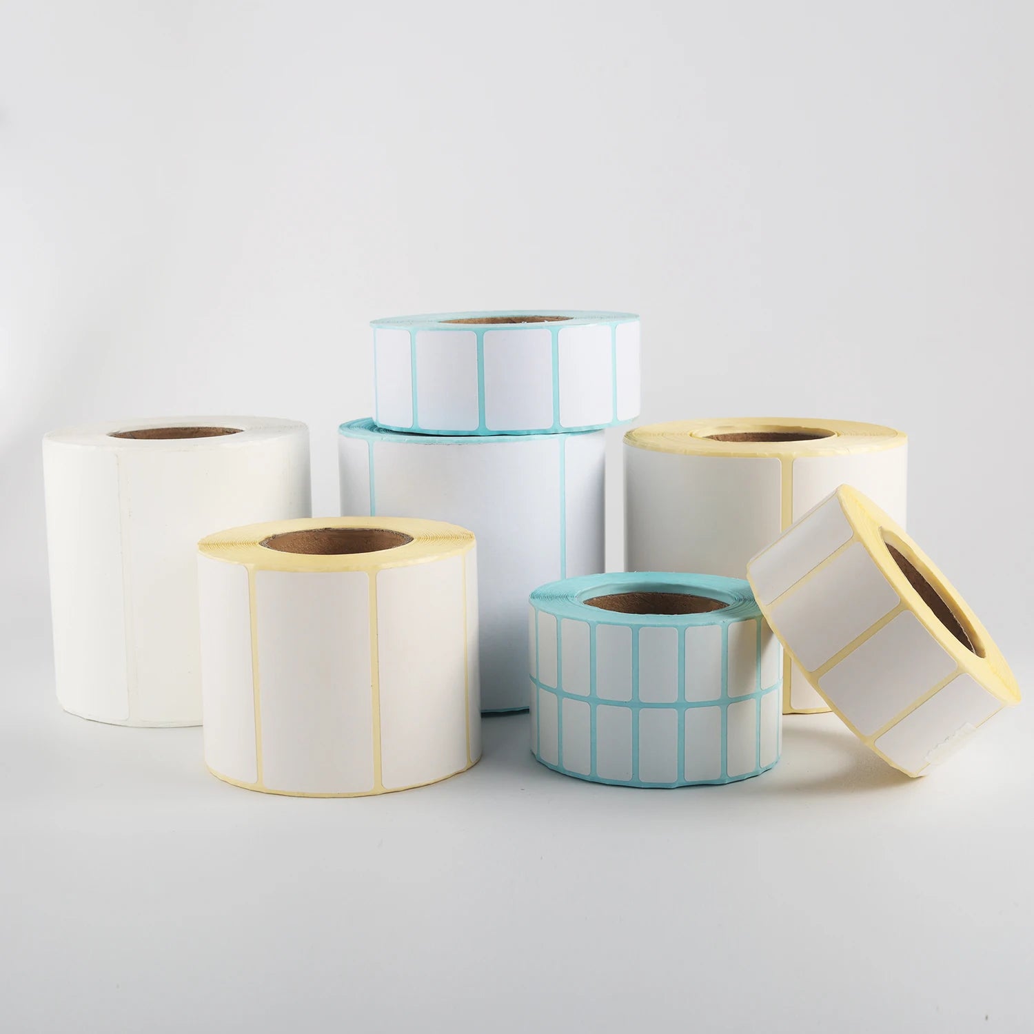 Adhesive Barcode Sticker Paper Thermal Label Shipping Labels Roll for Barcode Printers