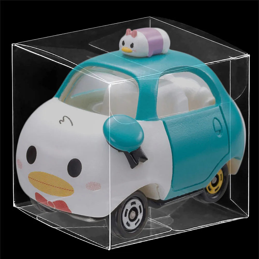 Square Plastic Box Custom Toy Box Packaging PET PVC Clear Plastic Display Box Package Box for Craft Car Toy Packing