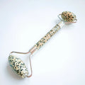 2026 Chinese factory dalmation jasper jade roller tool facial stone with cheap price jade