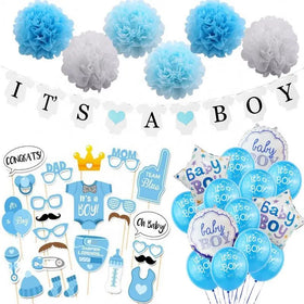 Event Party Supplies It Is a Boy or Girl Party Supply Set Gender Reveal Balloon Set