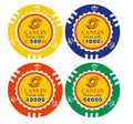 10g 14g Custom Poker Chips Wholesale ABS Casino Chips Custom Printed Logo Clay Chips
