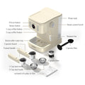 For Empstorm Professional Multifunctional Home Espresso Capsule Coffee Machine Best Supplier for Nespresso Capsules Electric Pow