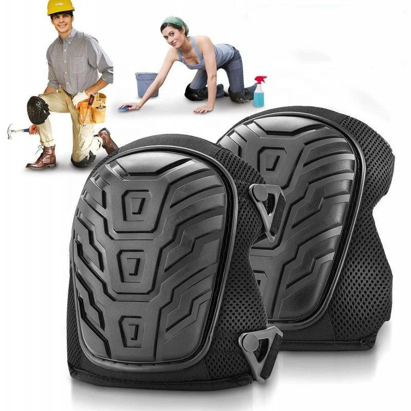 1 Pair Professional Fel Knee Pads Silicone Mesh Cloth Long Lasting Comfortable and Protection Work Knee Pads