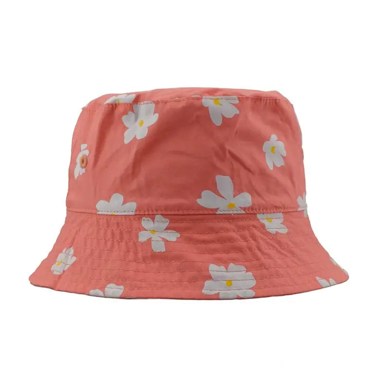 Custom Baby & Toddler Unisex Full Printing Cute Little Flower Sun Protective Kids Bucket Sun Hat Daily All Seasons