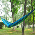 CHANODUG Garden Sports Home Travel Camping Swing Canvas Stripe Bed Hammock Portable Hammock Outdoor Hammock