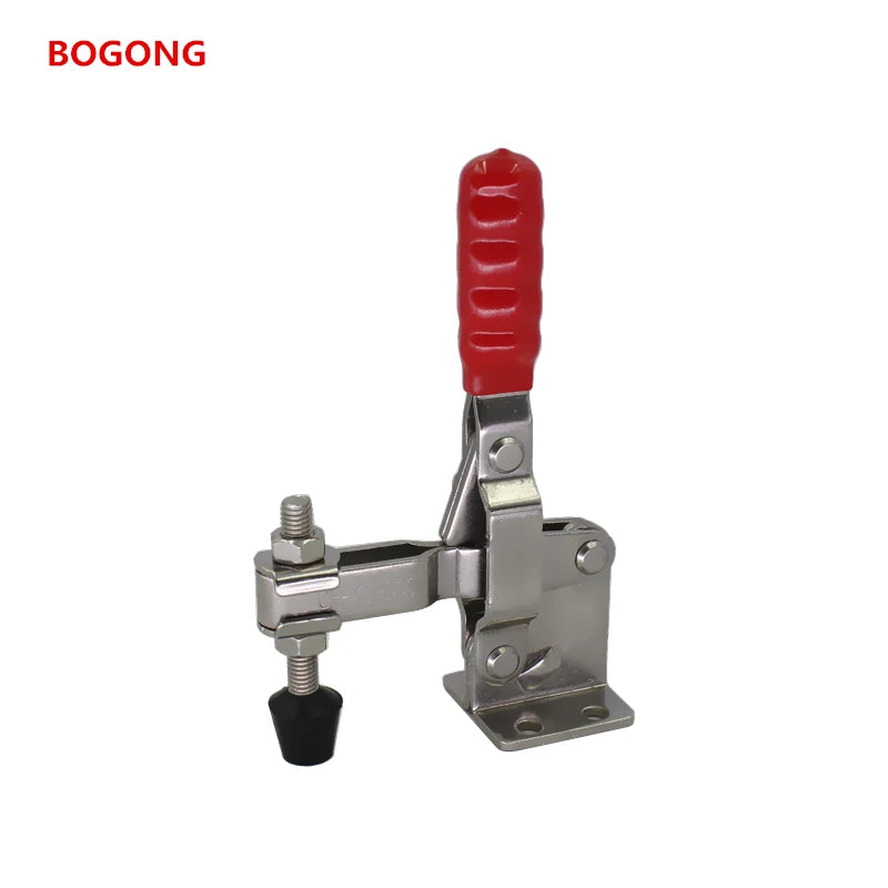 GH-101-DSS 304Stainless Steel Toggle Clamps Perpendicular Clamp Toggle Lock for Wood and Metal Work 101DSS 101D