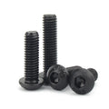 Manufacturer Wholesale M8 Black Oxide Button Head Bolts Grade 10.9 Hexagon Socket Screws ISO7380 Black Pan Head Metric System