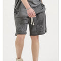 Custom logo Summer Running Gym Cotton French Terry Mesh Basketball Shorts Sport Sweat Shorts for Men