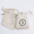 Cotton Drawstring Bag Personalized Jewelry Packaging Pouch Eco Friendly Gift and Favor Bags